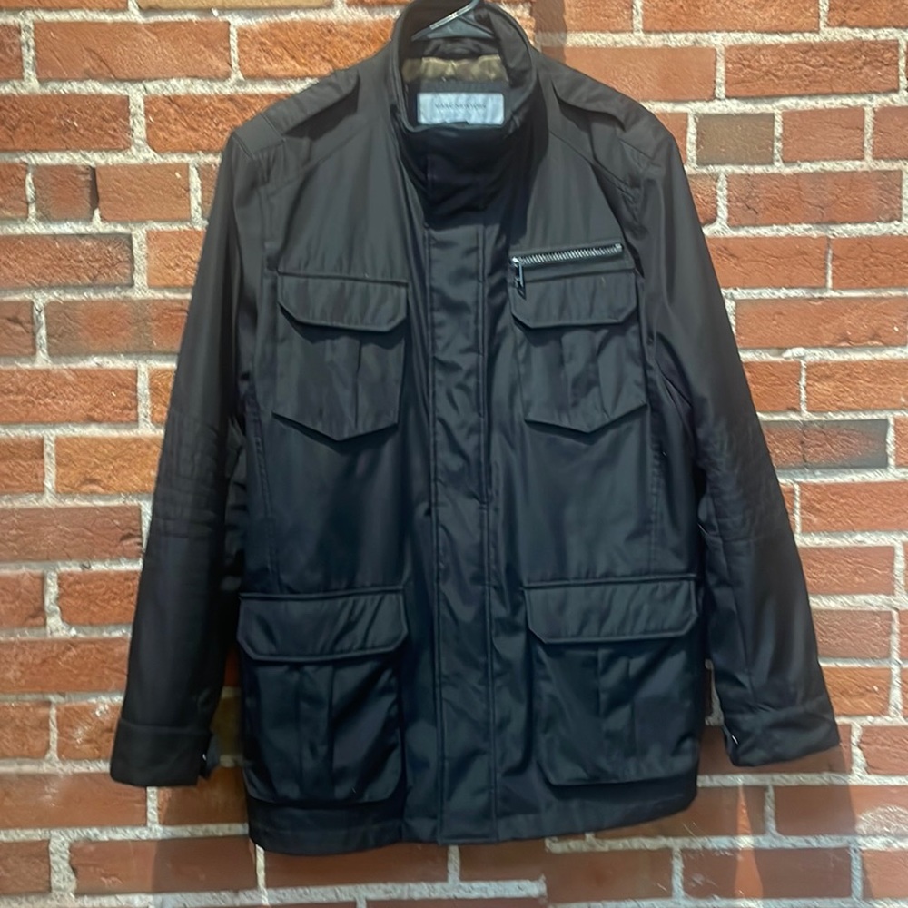 ANDREW MARC NEW YORK JACKET - Men’s Large Black